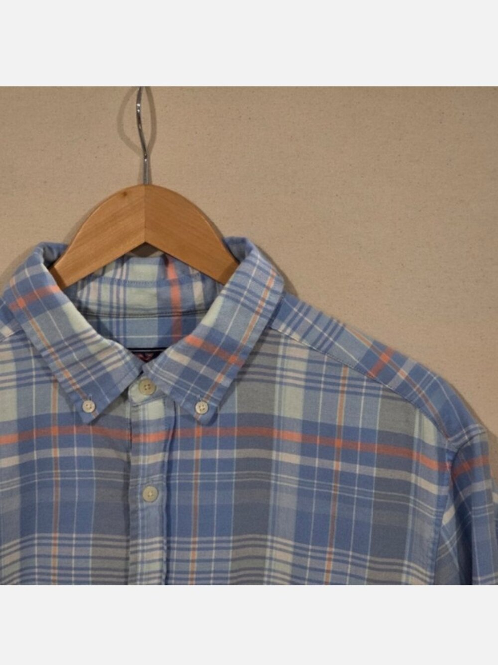 Vineyard Vines Classic Fit Murray Flannel Shirt L
